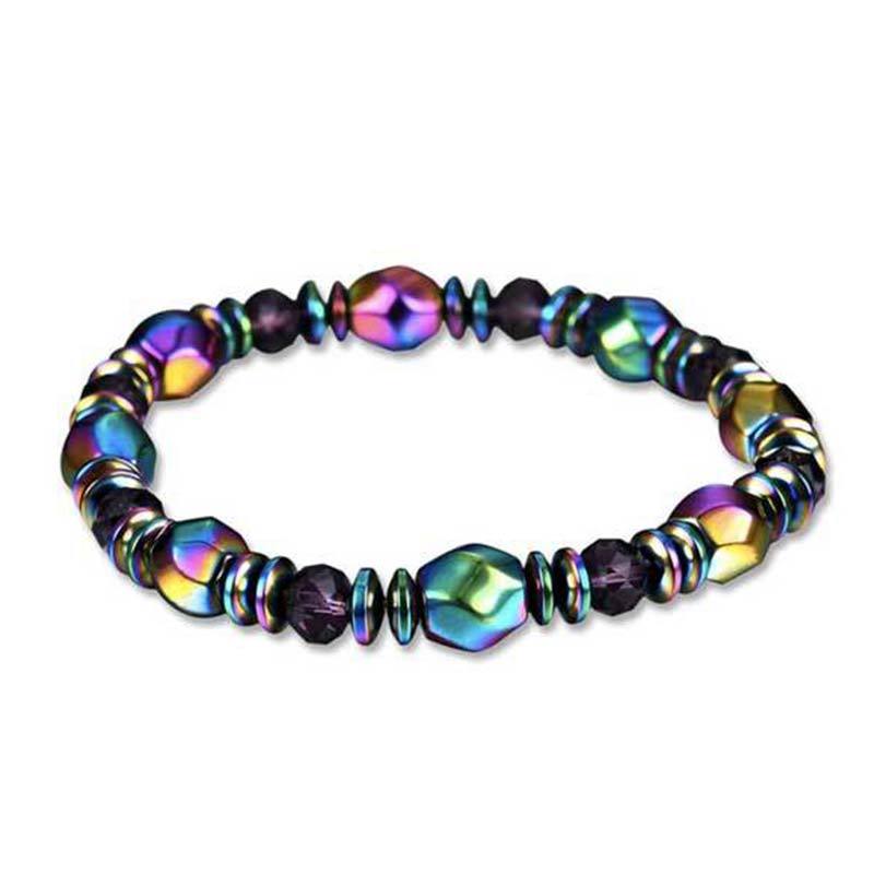 Rainbow Hematite Wellness Bracelet