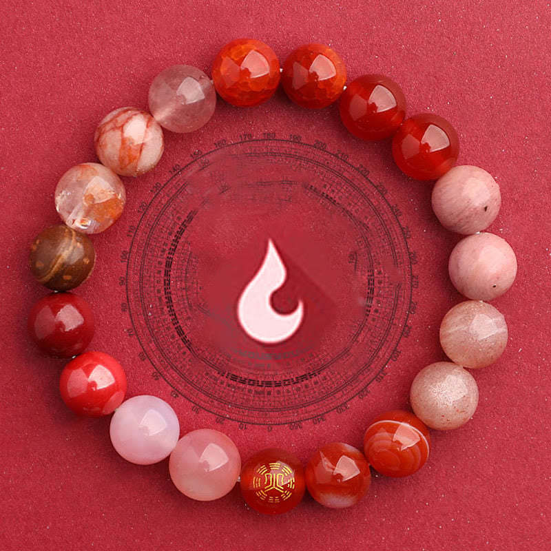 Five Elements Various Agate Balance Luck Bracelet