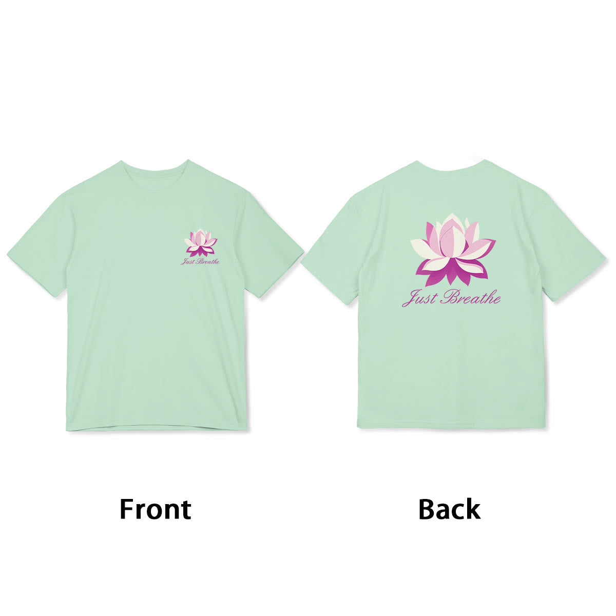 Lotus Just Breathe Tee T-shirt