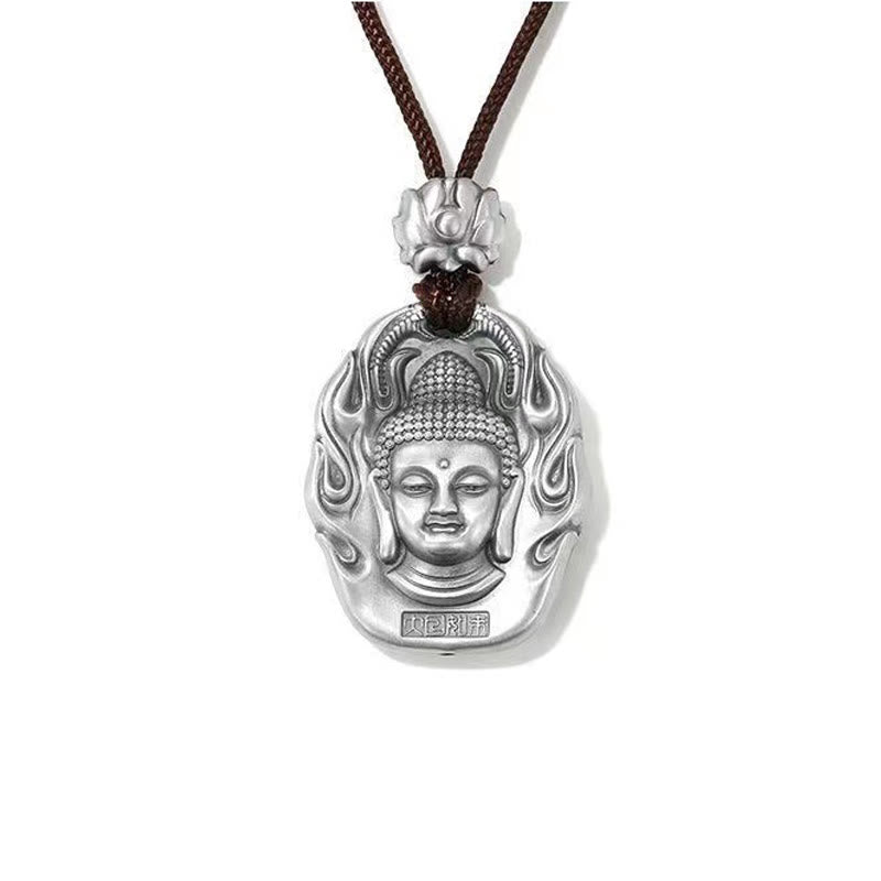 Chinese Zodiac Natal mystic zen Om Mani Padme Hum Lotus Compassion Necklace Pendant