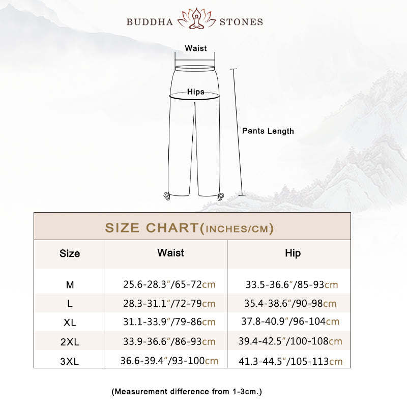Meditation Prayer V-neck Design Cotton Linen Spiritual Zen Practice Yoga Clothing Men's Set