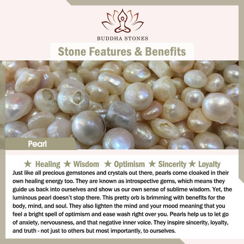 Natural Pearl Strawberry Quartz Peach Love Heart Wisdom Charm Bracelet