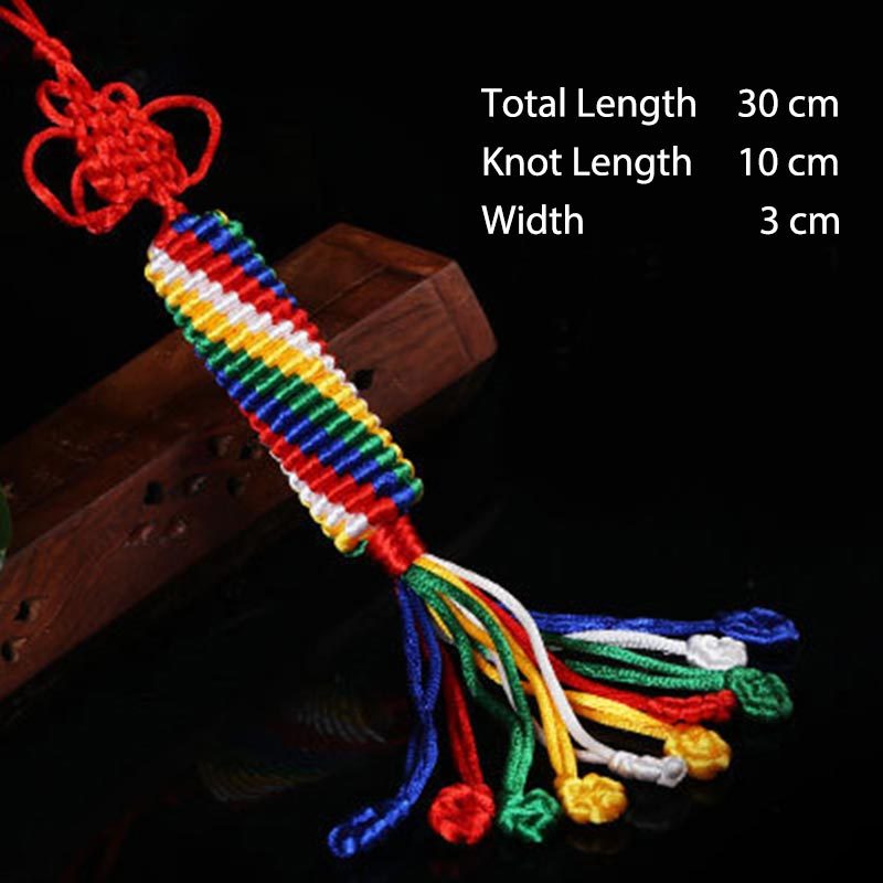 Tibetan Blessing Lucky Vajra Knot Decoration