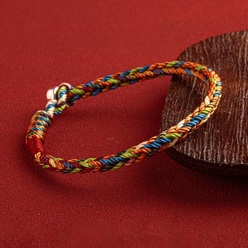 May you be healthy and happy Lucky Multicolored Bracelet