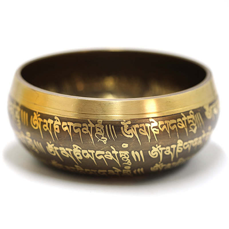 Tibetan Meditation Sound Bowl Handcrafted for Healing and Mindfulness Singing Bowl Set