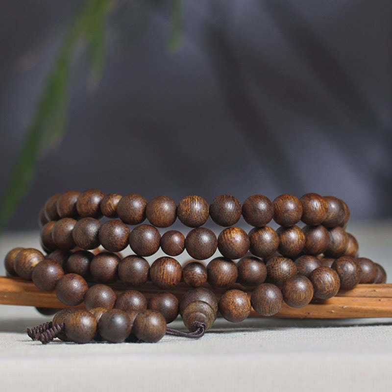 Cambodia Qinan Agarwood Nine Points Sinking Water Balance Bracelet