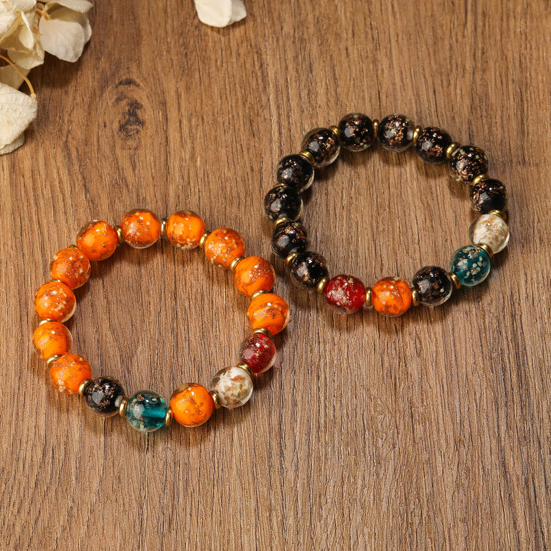 Luminous Liuli Glass Bead Luck Fluorescent Bracelet