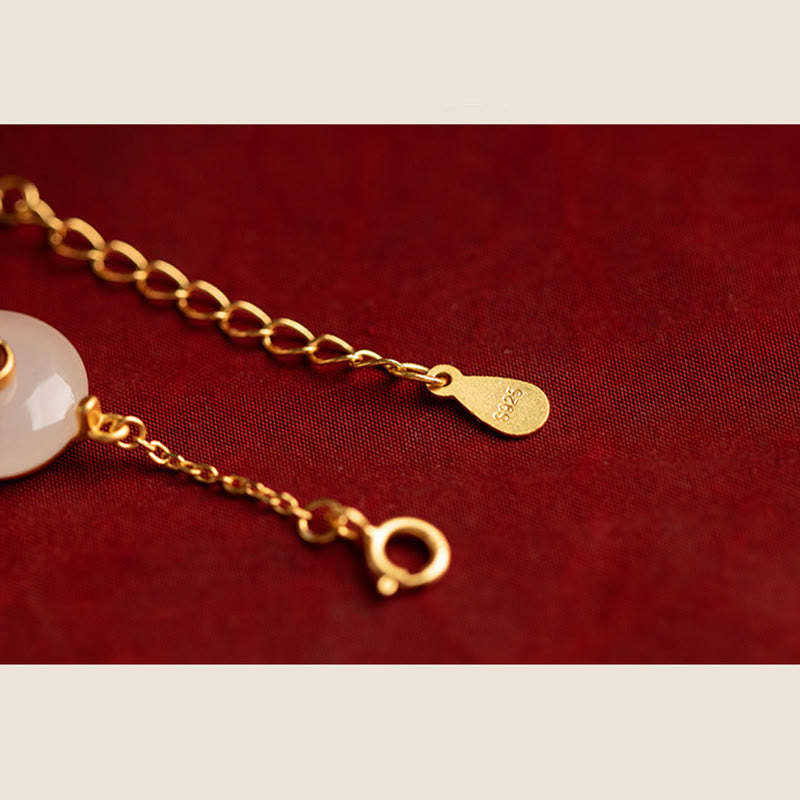 Auspicious Clouds Jade Pattern Luck Bracelet