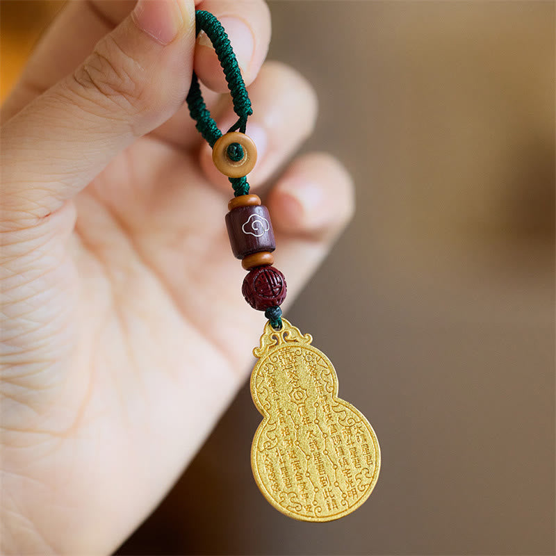 Wu Lou Gourd Fu Character Tai Sui Amulet Fortune Phone Hanging Decoration Key Chain