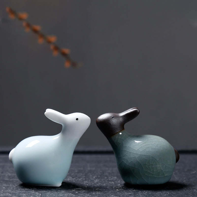 Chinese Zodiac Ceramic Tea Pet Home Decoration
