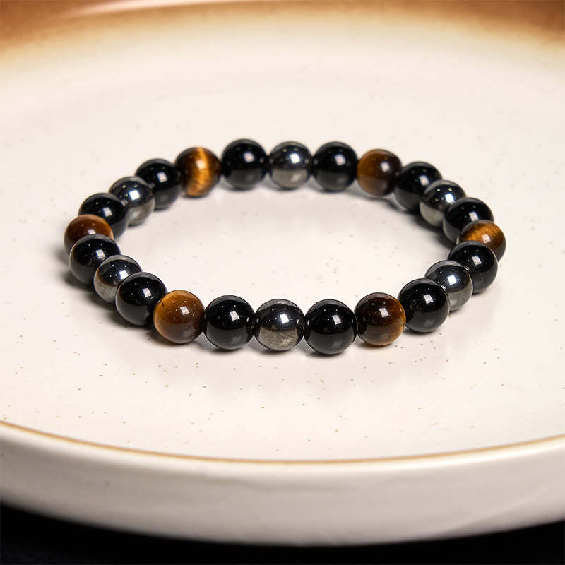 mystic zen Stone Various Tiger Eye Confidence Bracelet
