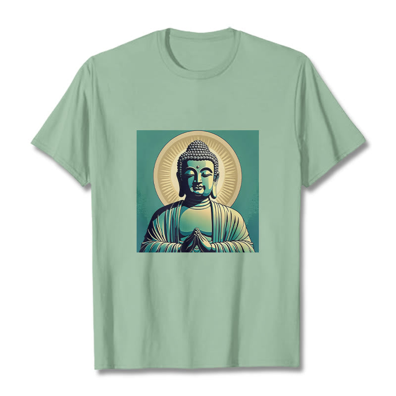 Aura Green mystic zen Tee T-shirt