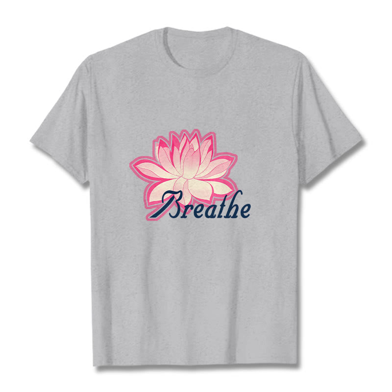 BREATHE Lotus Flower Tee T-shirt
