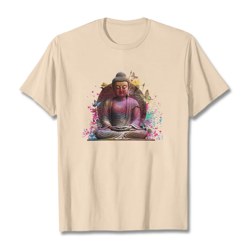 Butterfly Meditation mystic zen Tee T-shirt