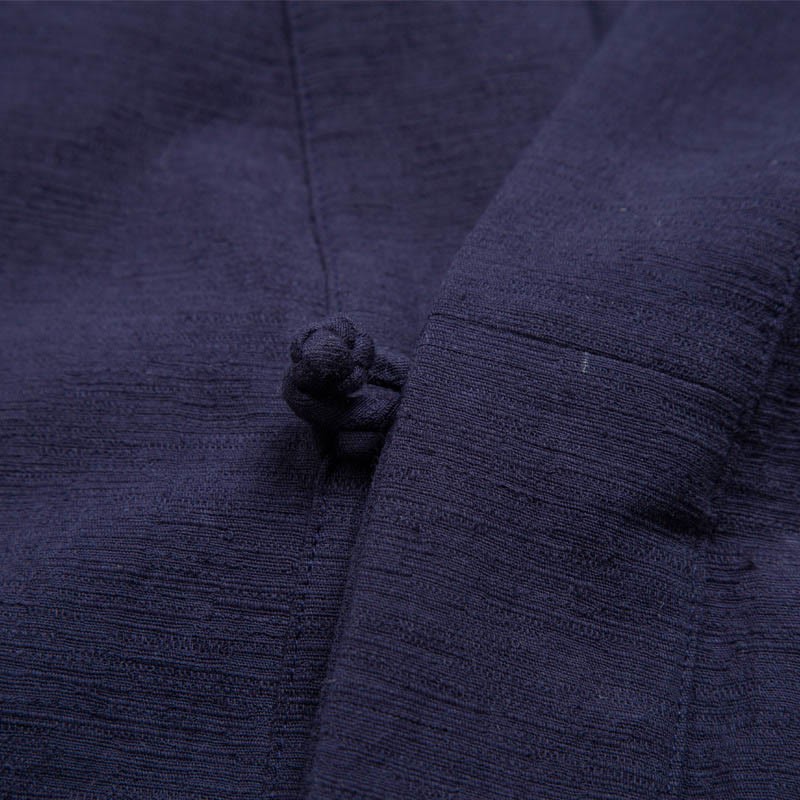 Men's Short Sleeve Shirt With Pocket V Neck Cardigan Comfort Cotton Linen Shirt