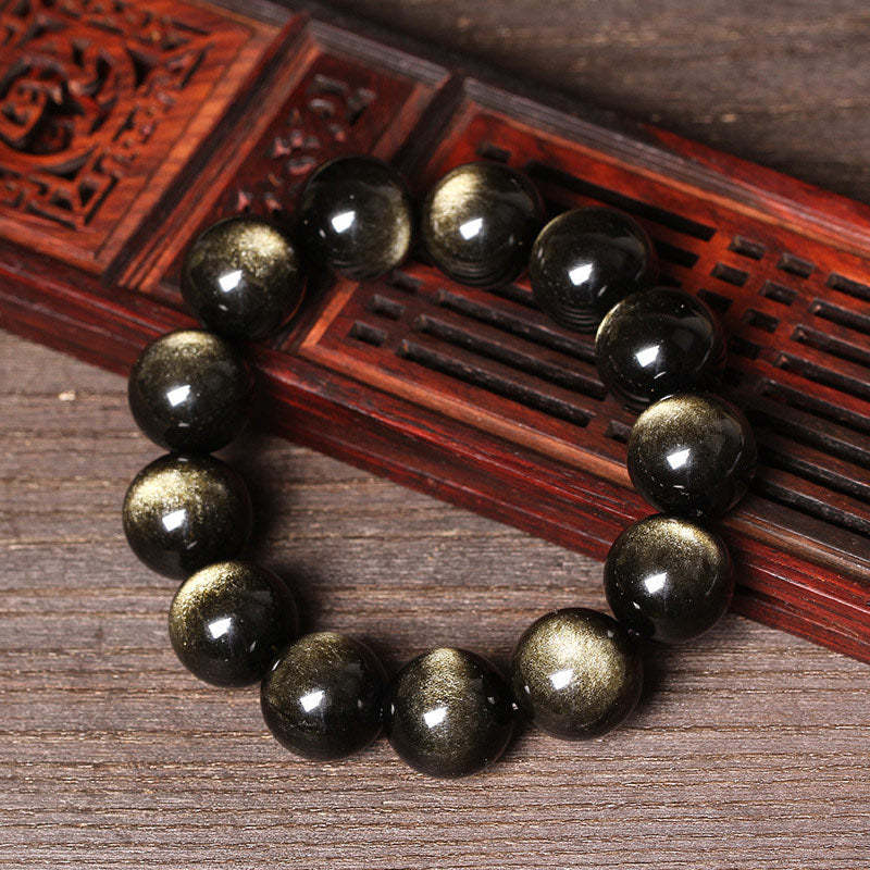 Tibetan Obsidian Purification Bracelet