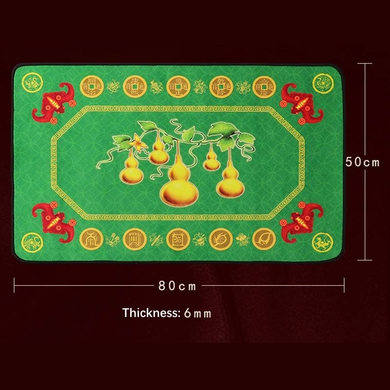 Five Elements Lucky Crane Gourd Kirin Dragon Axe Nine Koi Fish Non-slip Foot Pad Doormat