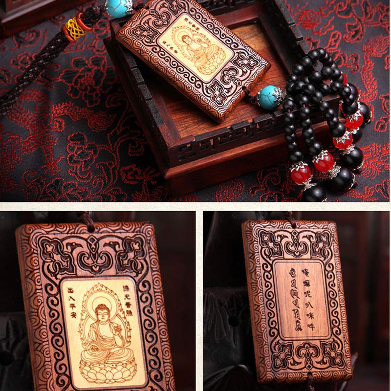 Tibetan Rosewood Boxwood mystic zen Calm Compassion Car Decoration (Extra 30% Off | USE CODE: FS30)