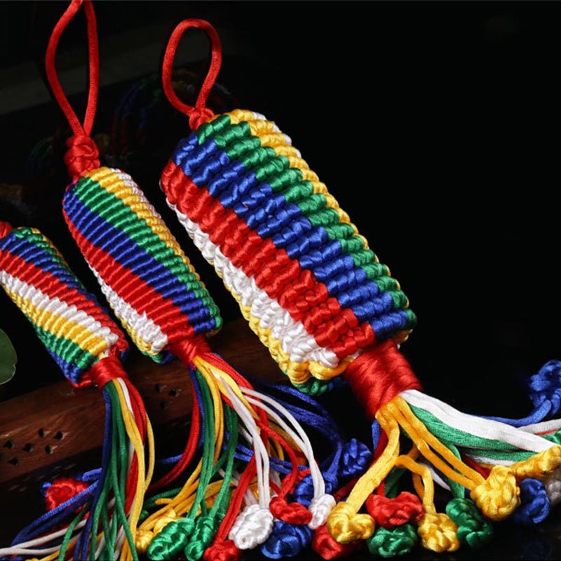 Tibetan Blessing Lucky Vajra Knot Decoration