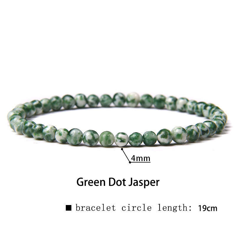 4mm Various Stone Crystal Mini Beads Healing Bracelet