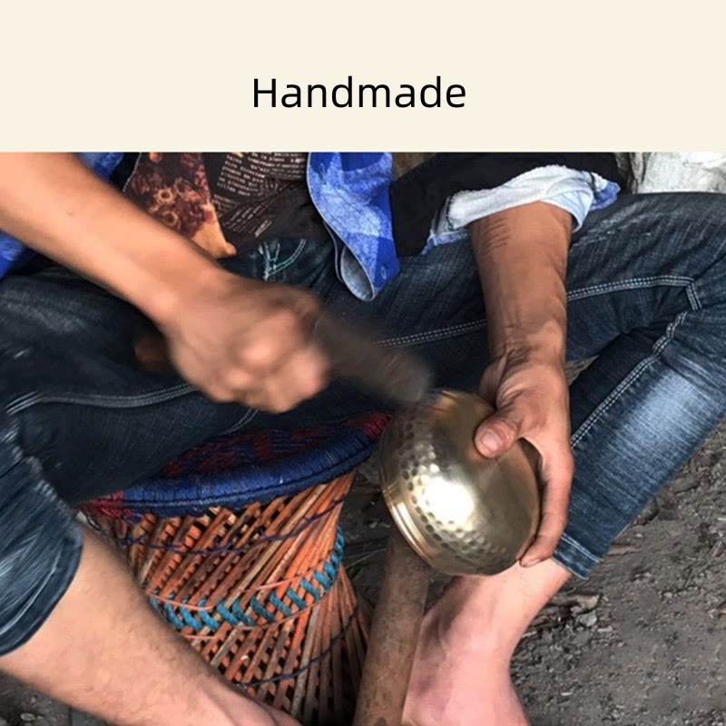 Tibetan Meditation Sound Bowl Handcrafted for Healing and Mindfulness Singing Bowl Set