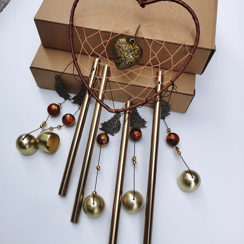 Dream Catchers Love Elephant Boat Wall Hanging Chime Bell Handmade Home Decoration