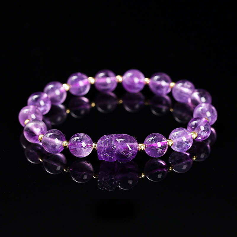 Various Crystal PIXIU Pink Crystal Warmth Bracelet