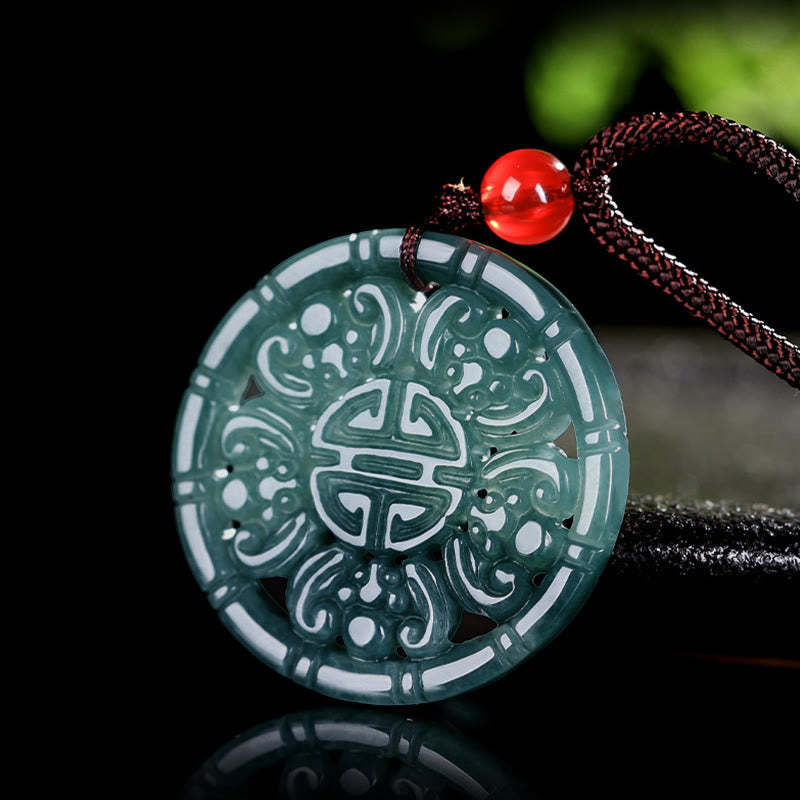 Jade Ingot Abundance Necklace Pendant