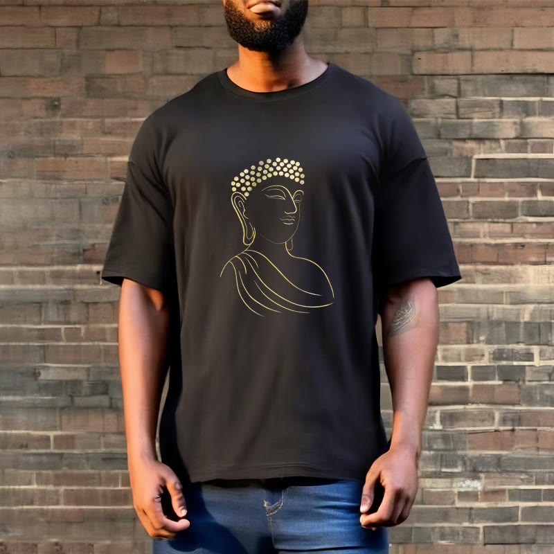 Meditating mystic zen Pattern Tee T-shirt