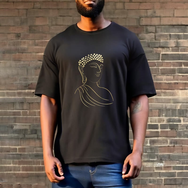Meditating mystic zen Pattern Tee T-shirt