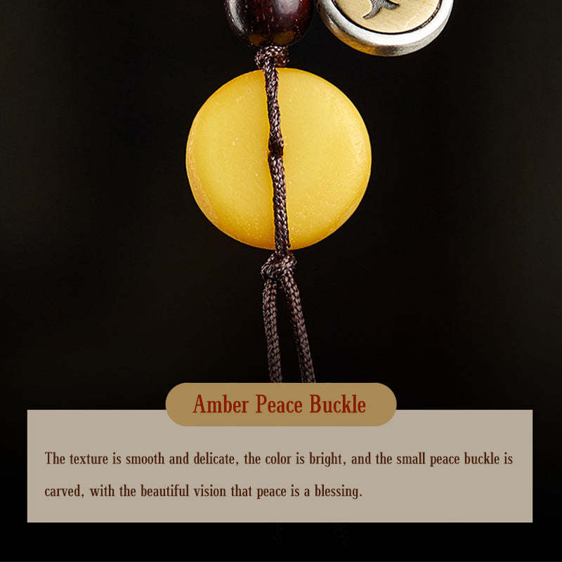 Chinese Zodiac Natal mystic zen 108 Mala Beads Small Leaf Red Sandalwood Red Agate PiXiu Protection Bracelet