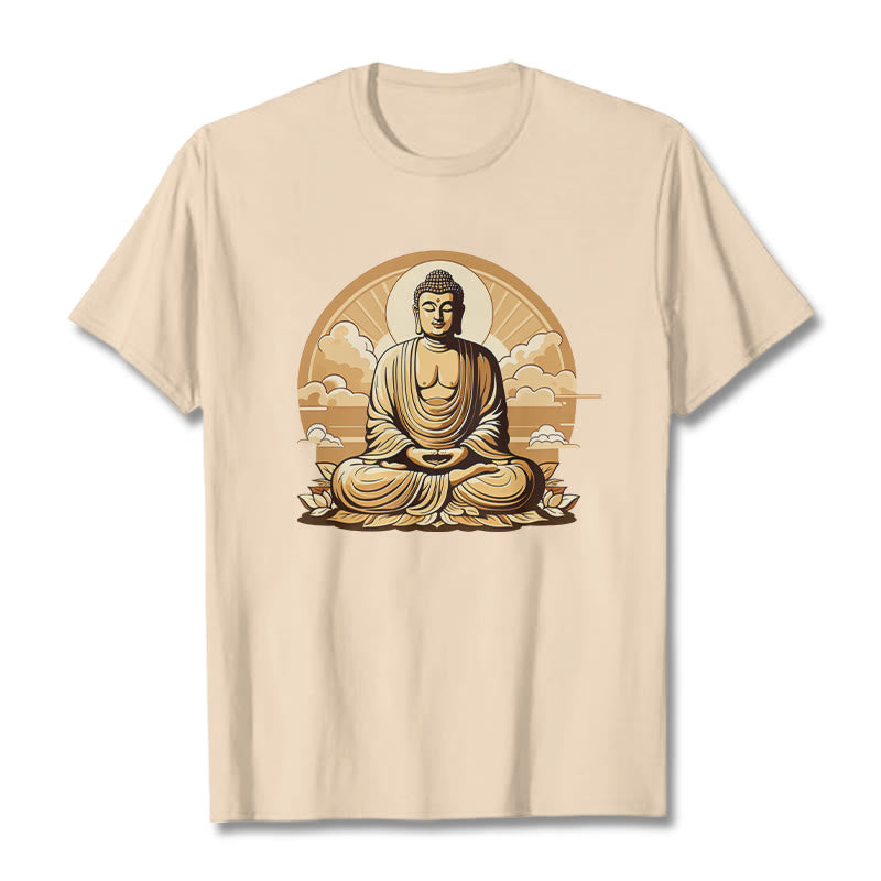 Sun Auspicious Clouds mystic zen Tee T-shirt