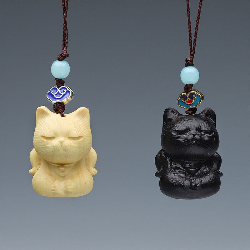 Thuja Sutchuenensis Green Sandalwood Boxwood Mini Cute Animal Rabbit Cat Deer Whale Prosperity Phone Hanging Decorations