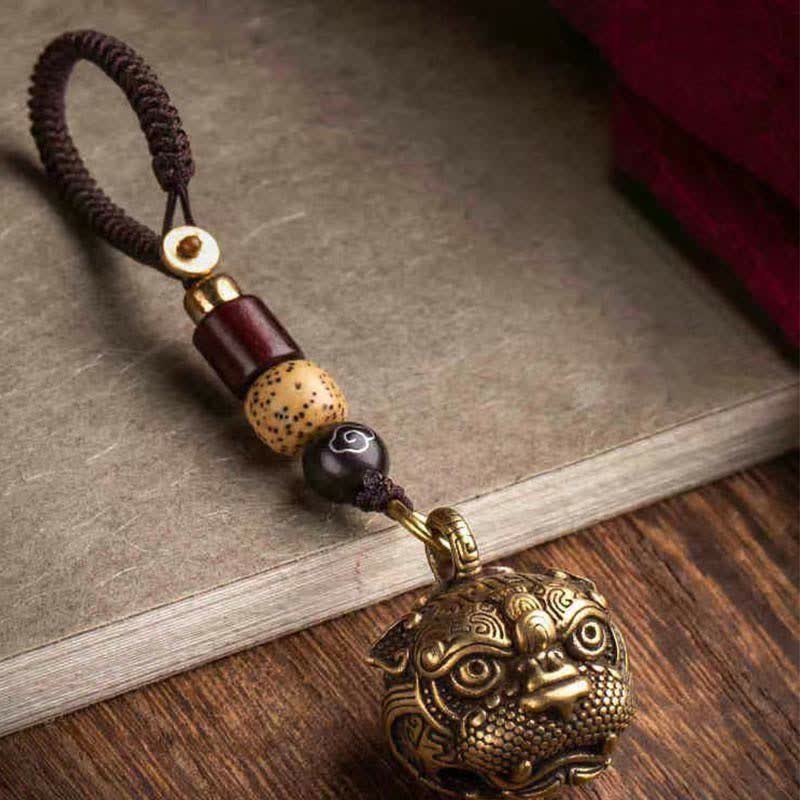 PiXiu Wealth Copper Key Chain