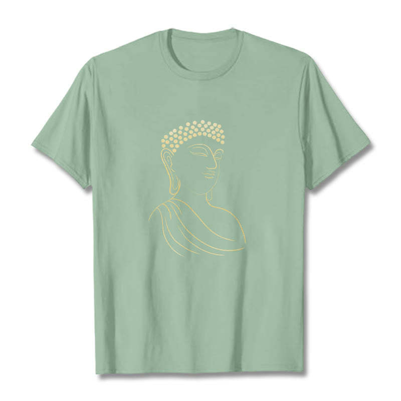 Meditating mystic zen Pattern Tee T-shirt