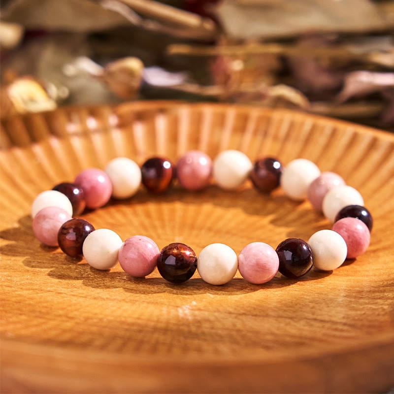 mystic zen Stone Various Tiger Eye Confidence Bracelet
