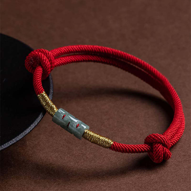 Luck Jade String Rope Bracelet