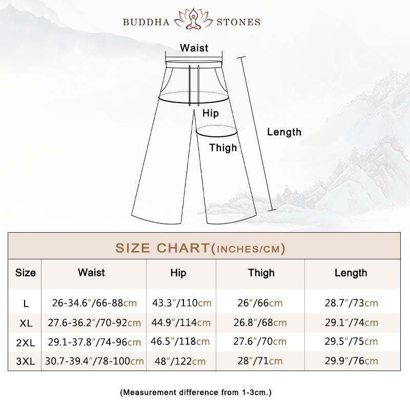 Plain Color Cropped Pants Cotton Linen Women's Wide Leg Pants With Pockets