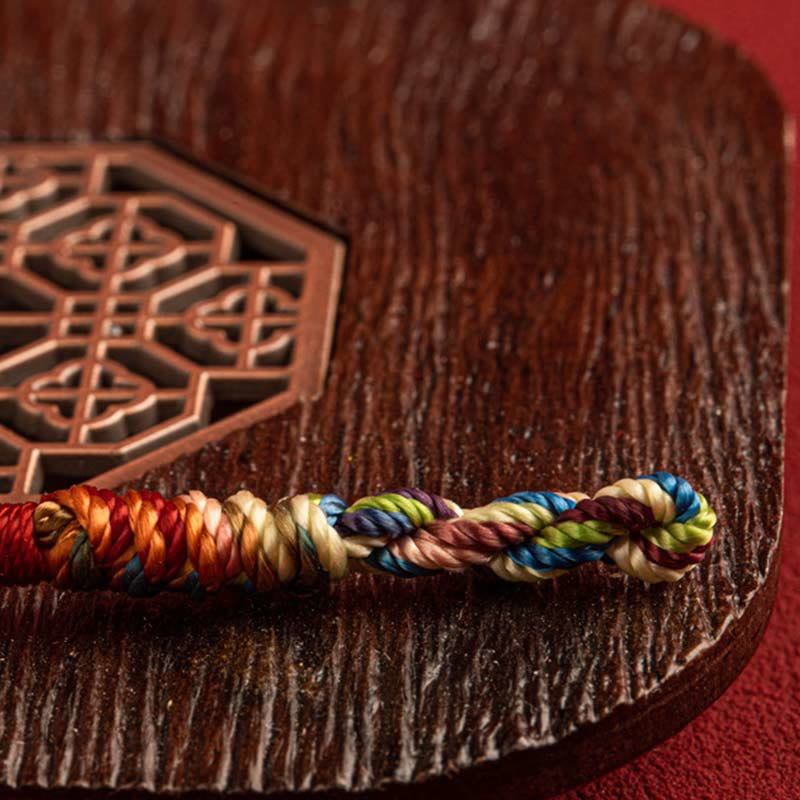 May you be healthy and happy Lucky Multicolored Bracelet