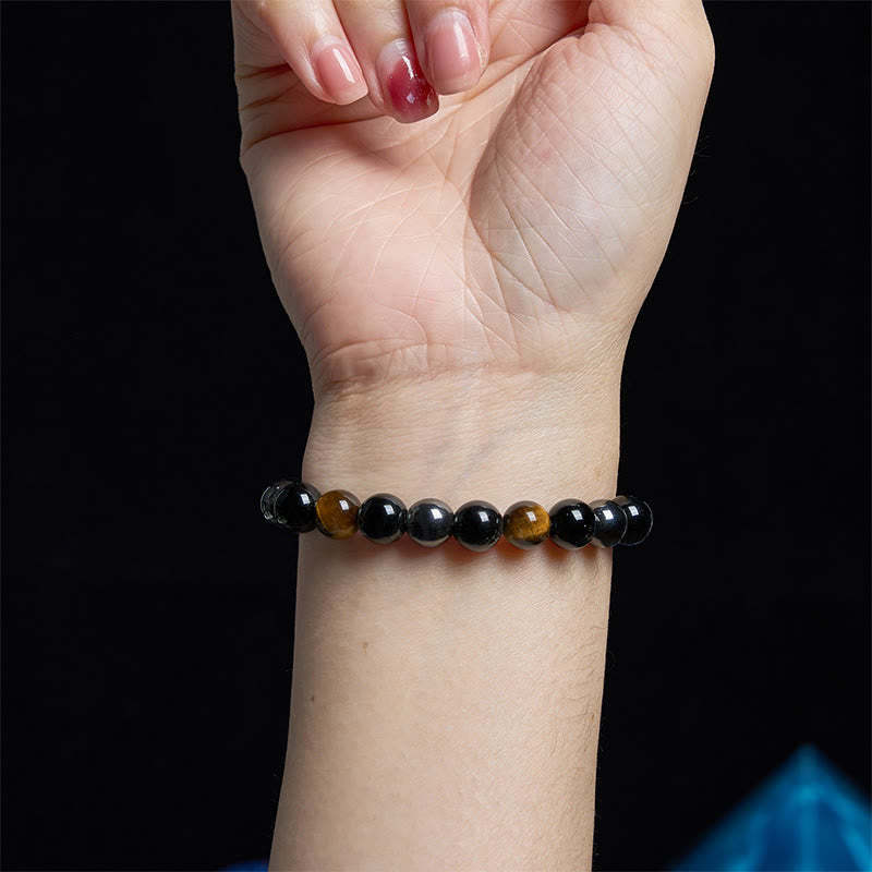 mystic zen Stone Various Tiger Eye Confidence Bracelet