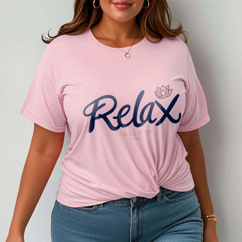 RELAX Lotus Tee T-shirt
