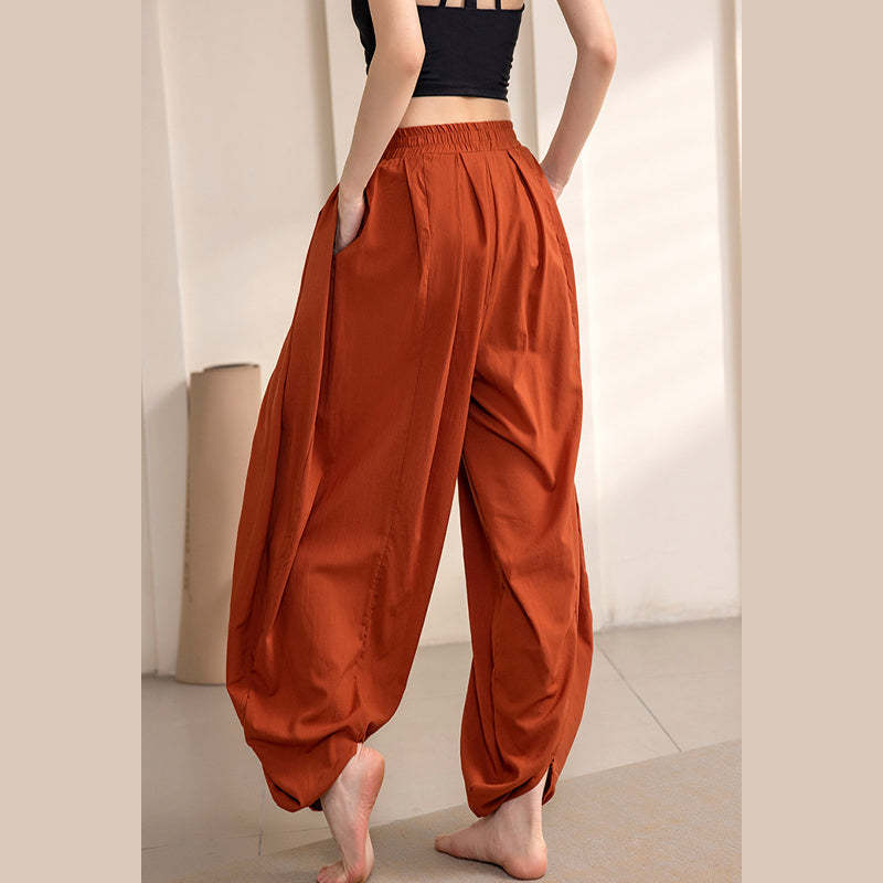 Simple Design Trousers Sports Fitness Yoga Women's Yoga Pants