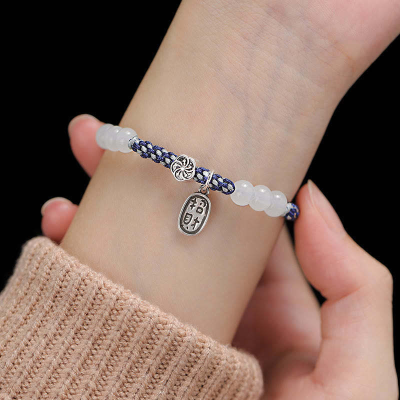 Handmade Lucky Fortune Rope Bracelet