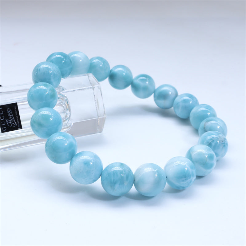 Natural Larimar Wisdom Confidence Bracelet
