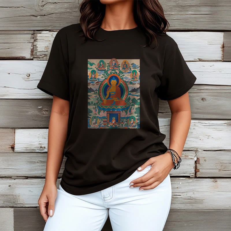 The Medicine mystic zen Sutra Transformed Into Art Tee T-shirt