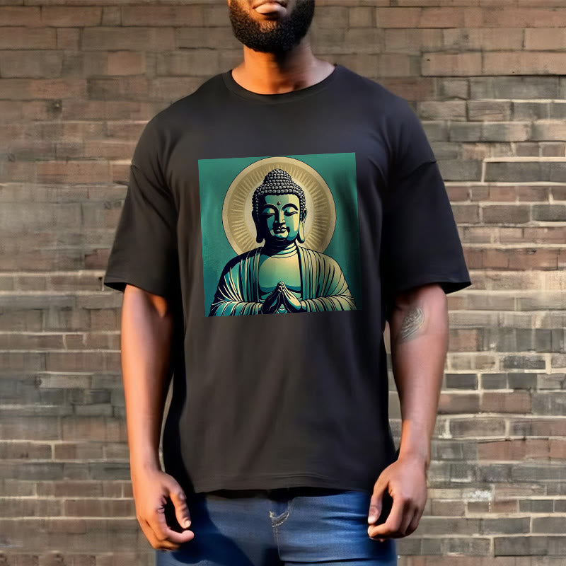 Aura Green mystic zen Tee T-shirt