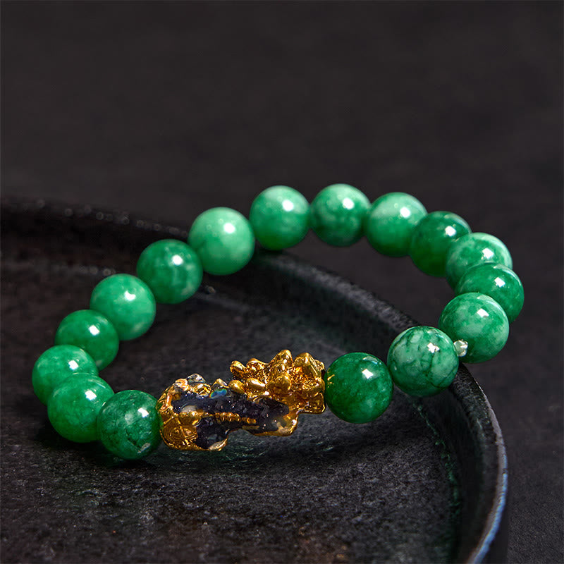 FengShui PiXiu Jade Protection Bracelet