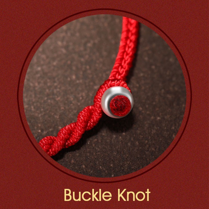 999 Gold Beads Luck King Kong Knot Handmade Braided Protection Bracelet
