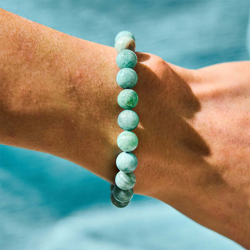 mystic zen Stone Amazonite Positive Balance Bracelet