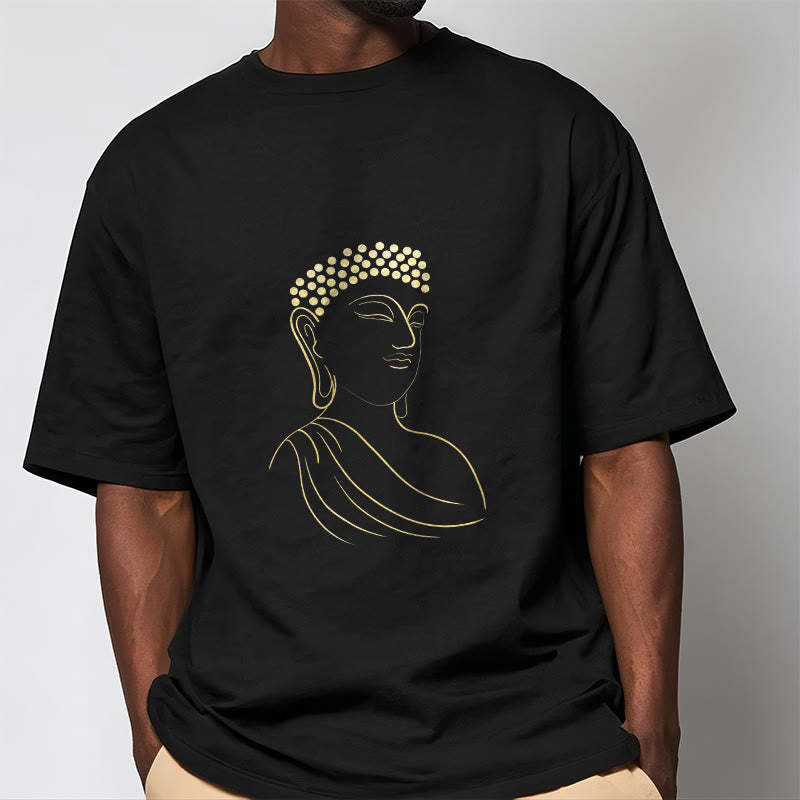 Meditating mystic zen Pattern Tee T-shirt
